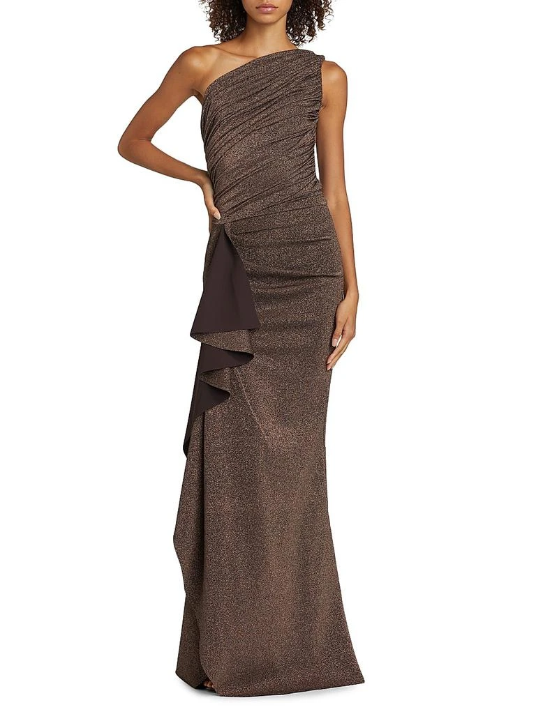 gray bridesmaid dress Cap Shoulder Pleat Mermaid Dark Gray Bridesmaid Dresses Wedding Party main image 0
