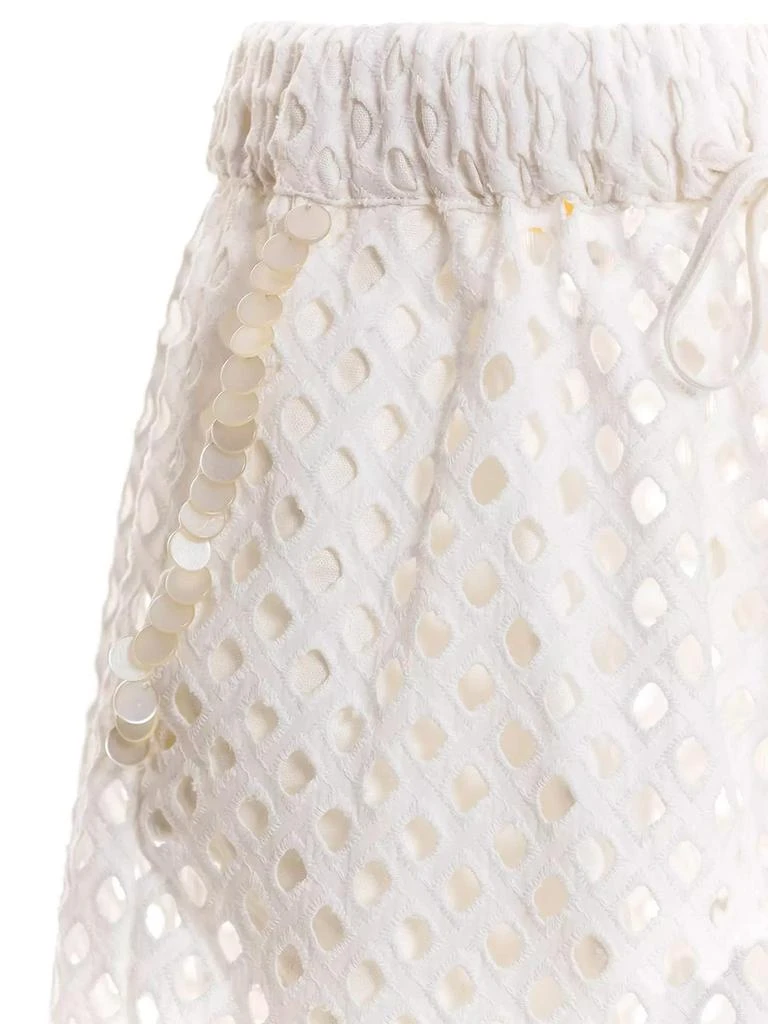 Agua Bendita Returning To The Roots Watts Kai Crochet Beaded Shorts 7