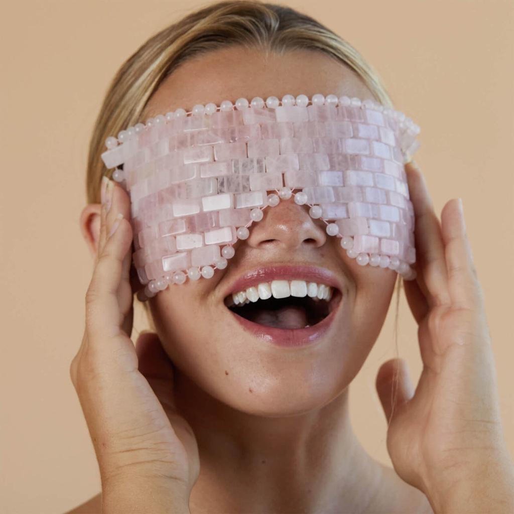 Skin Gym Skin Gym Rose Quartz Crystal Eye Mask