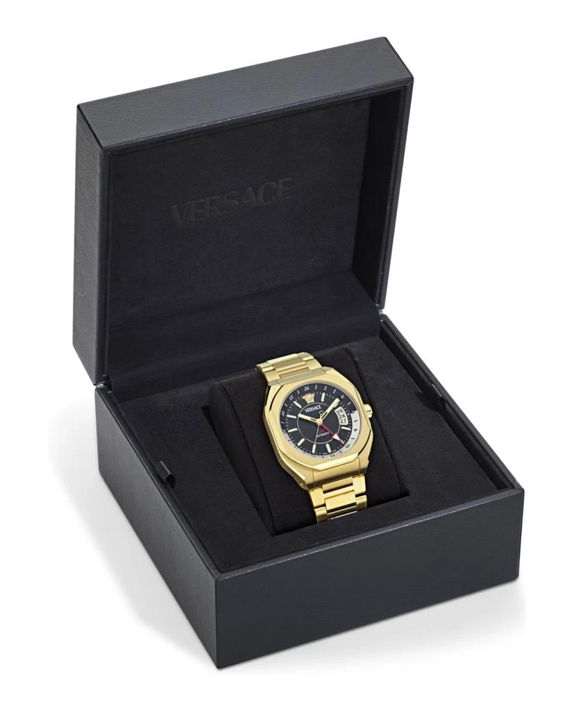Versace V-Contempo GMT Automatic Watch 4
