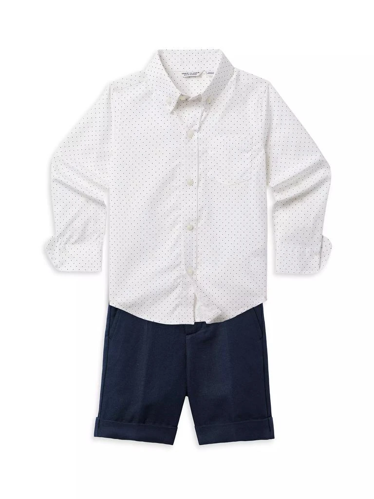 Janie and Jack Little Boy's & Boy's Suspenders & Shorts 2