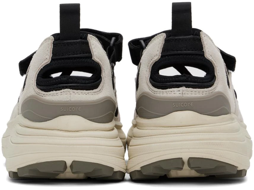 Suicoke Black & Off-White AKK-2 Sneakers 2