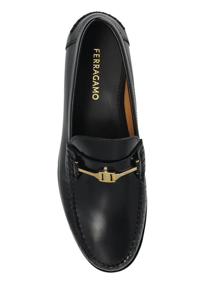 Salvatore Ferragamo Ferragamo F Buckle Loafers 4