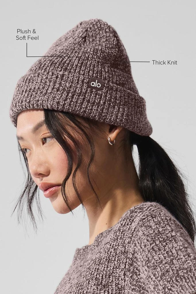 Alo Marl Beanie - Mushroom Marl 2