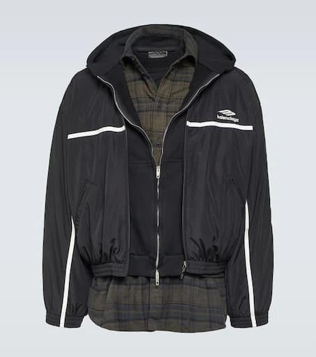 Balenciaga 3B Sports Icon layered track jacket 1