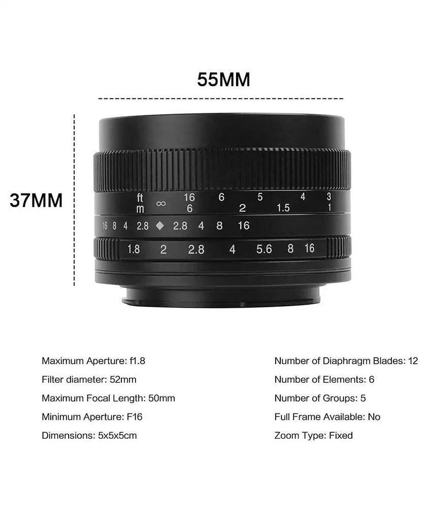 7 artisans 7artisans Photoelectric 50mm f/1.8 Lens for Sony E 7
