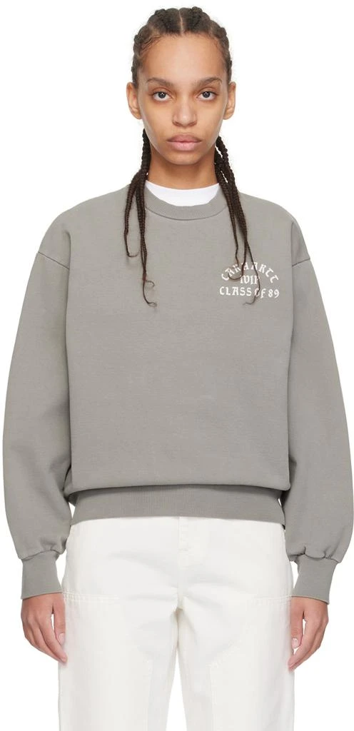Carhartt WIP Gray 'Class of 89' Sweatshirt 1