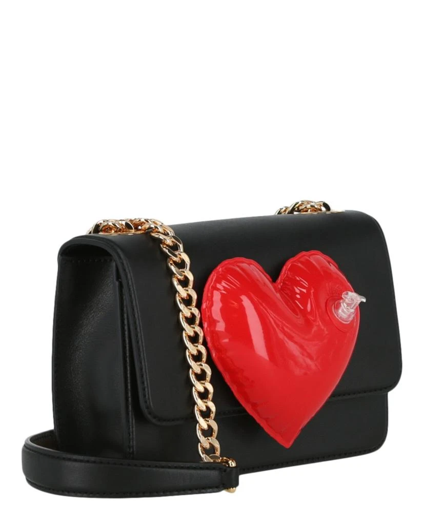 Moschino Inflatable Heart Leather Shoulder Bag 2