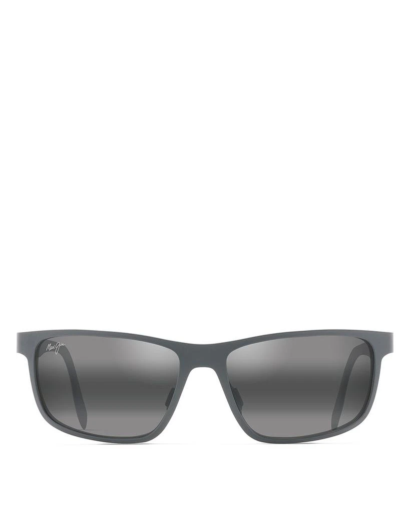 Maui Jim Anemone Polarized Rectangular Sunglasses, 60mm 2