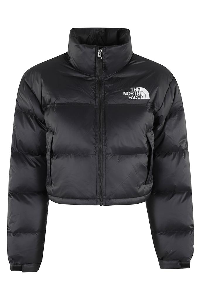 The North Face Navy Nuptse Short Down Jacket - Coats The North Face Navy Nuptse Short Down Jacket - Coats