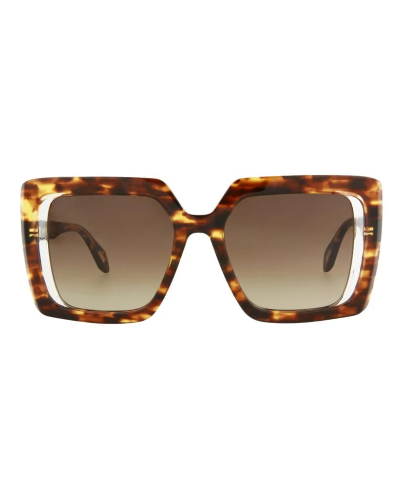 Just Cavalli Square-Frame Acetate Sunglasses 1