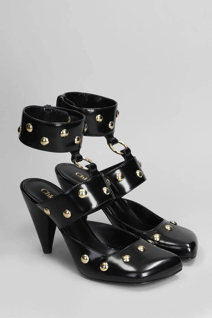 Chloé Jade Pumps In Black Leather 2