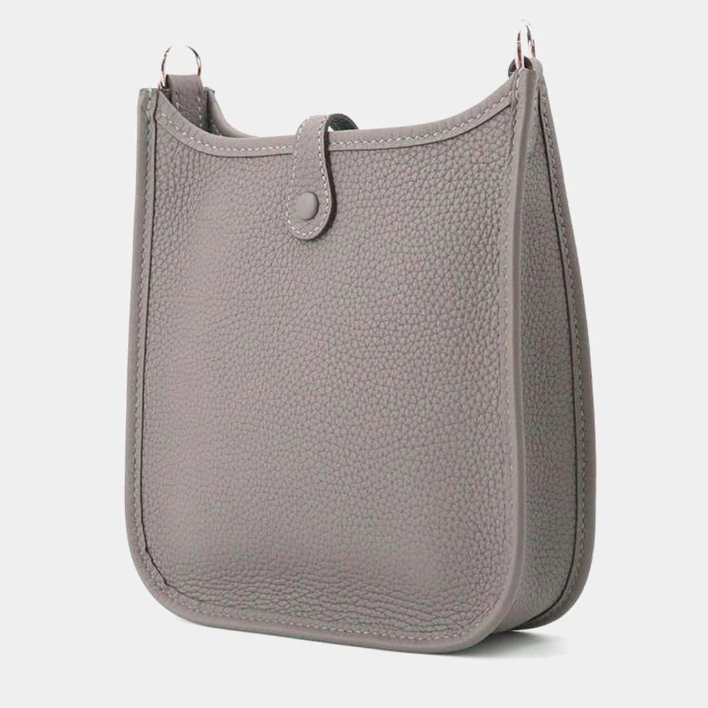 Hermes Hermes Gris Meyer Taurillon Clemence Evelyne Amazon TPM Shoulder Bag 2