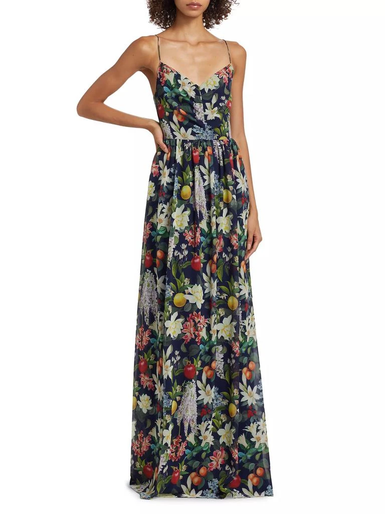 Sachin & Babi Sienna Floral Chiffon Gown 2