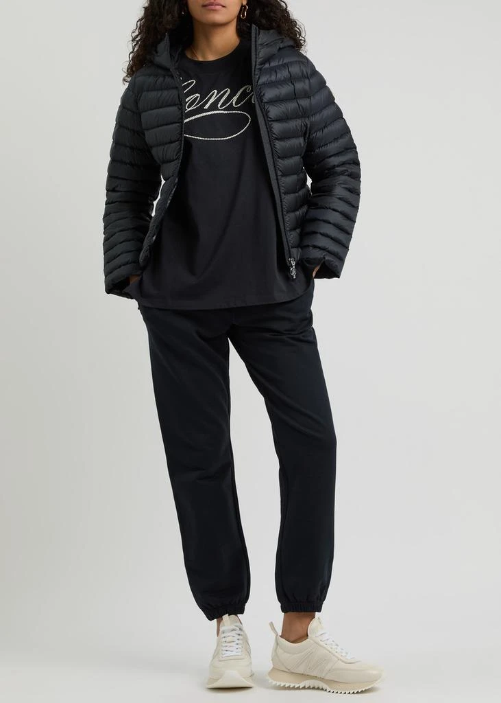 Moncler Logo-embroidered cotton T-shirt 4