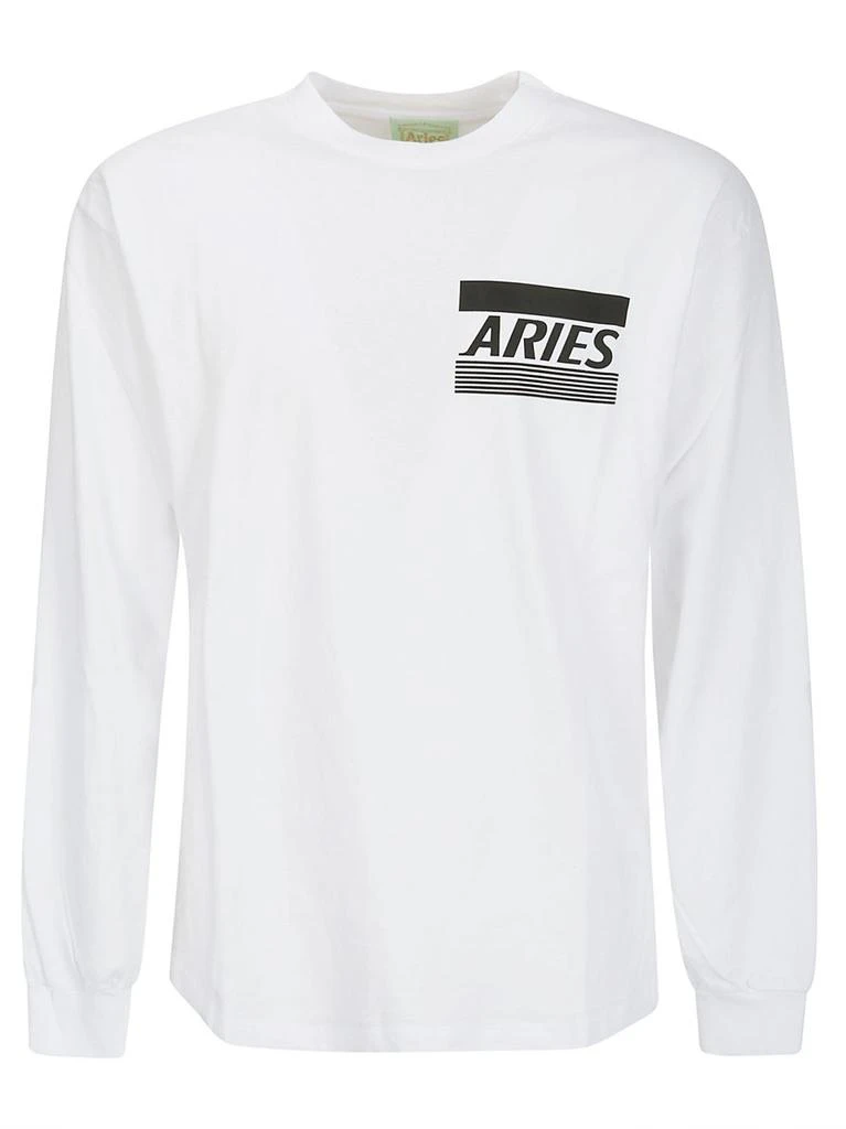 Aries Aries Long-Sleeved Crewneck T-Shirt 1