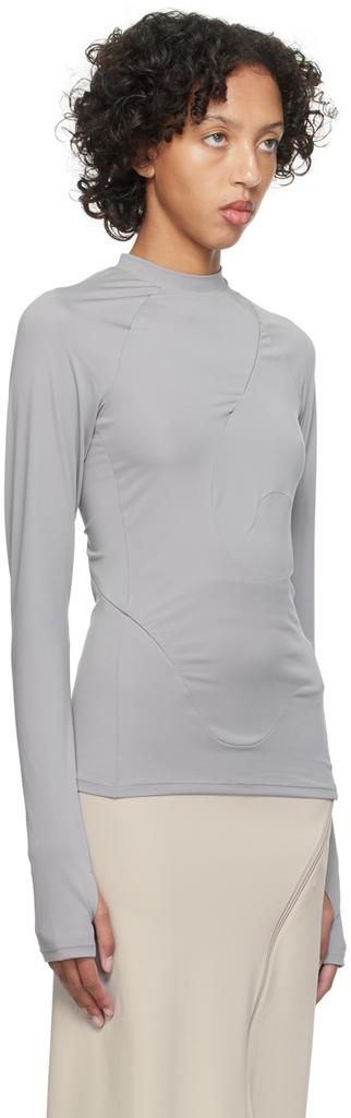 Post Archive Faction Gray 5.1 Center Long Sleeve T-Shirt