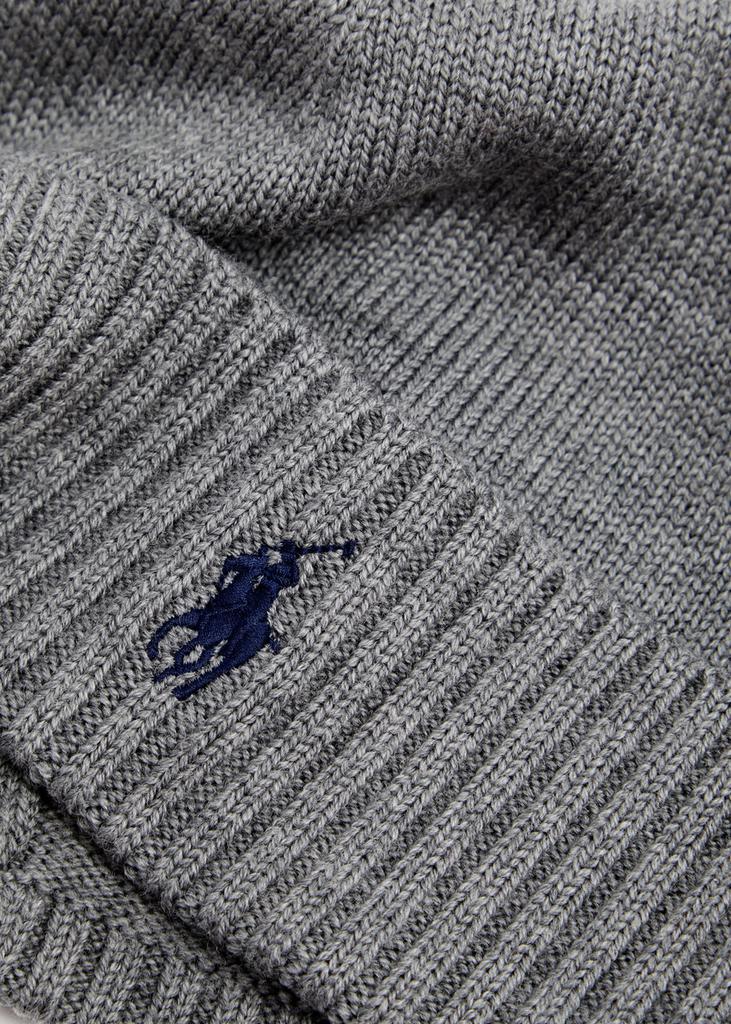 Ralph Lauren Logo-embroidered wool beanie