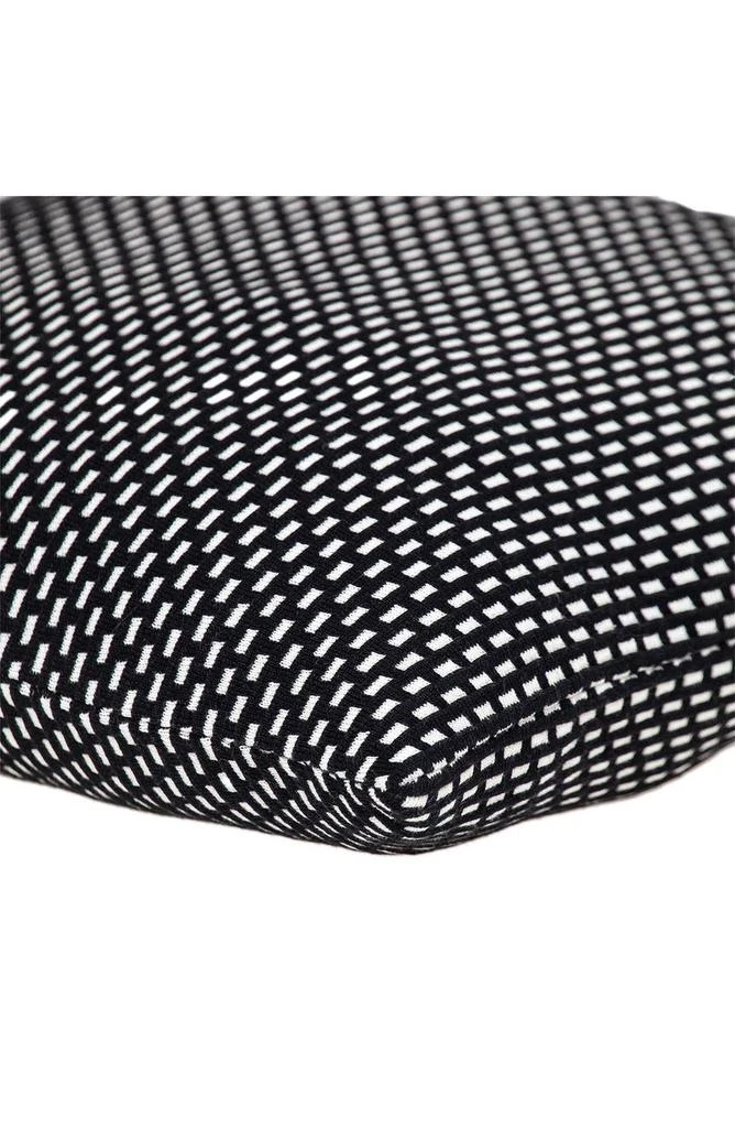 Parkland Tuxedo Transitional Black Throw Pillow 3