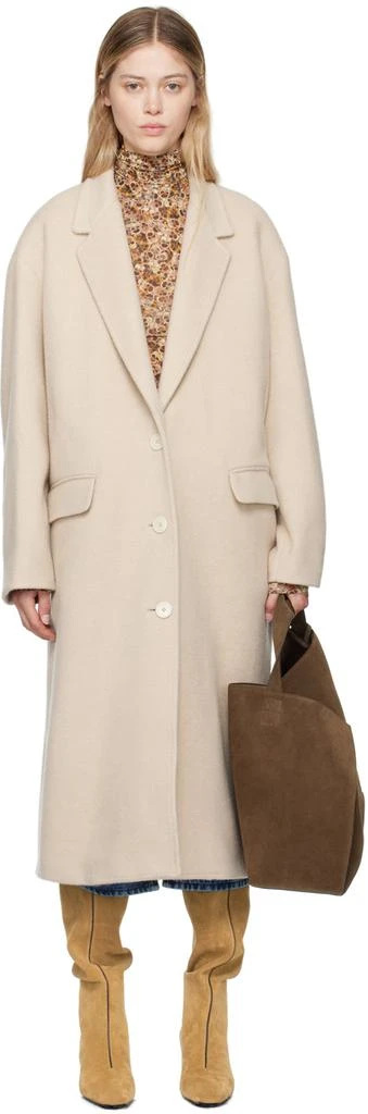 Isabel Marant Beige Ezefia Coat 1