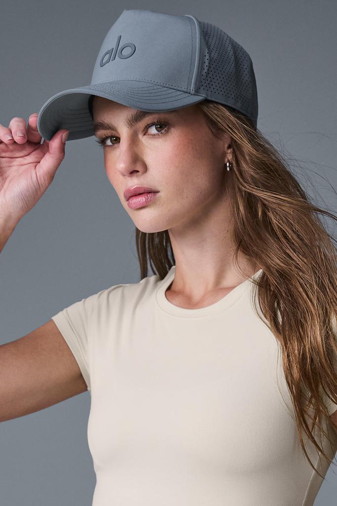 Alo Performance District Trucker Hat - Steel Grey - Hats - Free