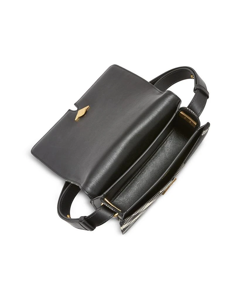 Burberry Snip Check Jacquard Shoulder Bag 3