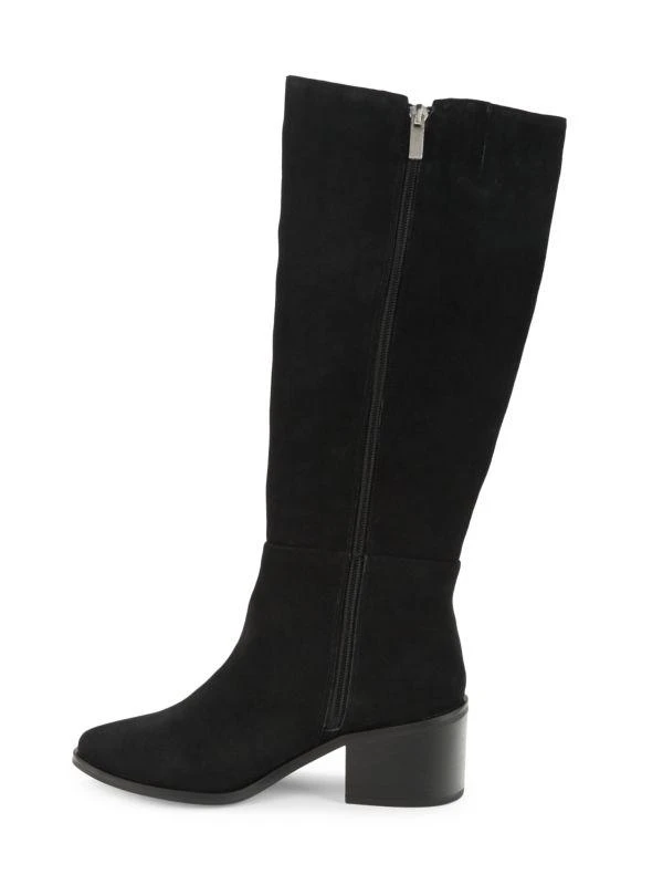 Splendid Abby Block Heel Suede Tall Boots 4