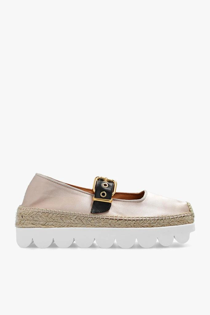 Marni ‘Petal’ satin platform espadrilles 1