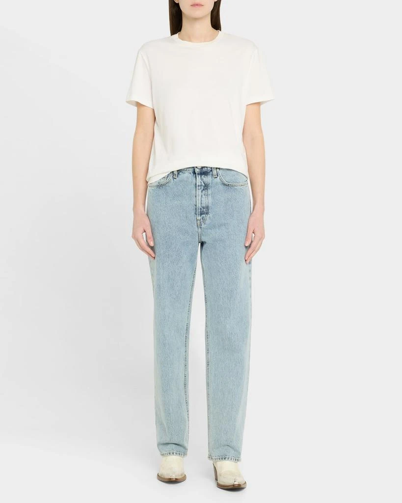 Prada Distressed Calfskin Short Cowboy Boots 3