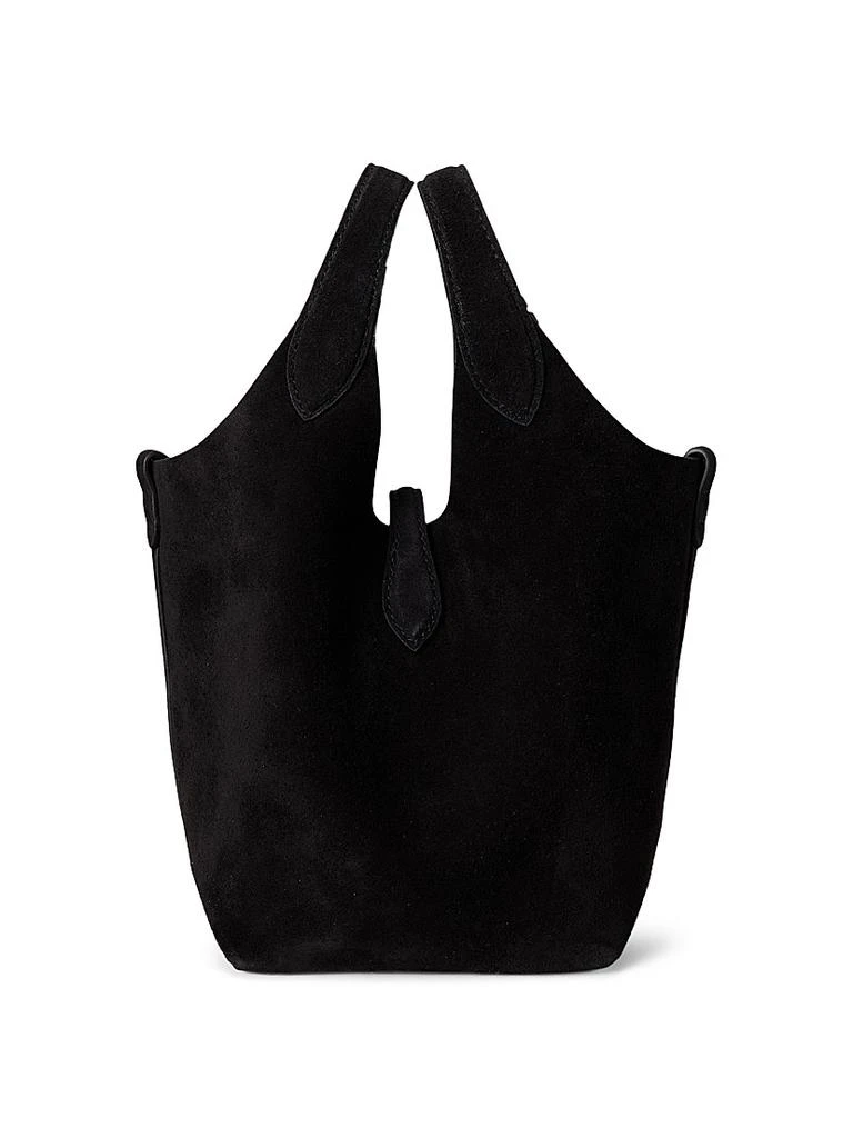 Ralph Lauren Small Polo Play Suede Tote Bag 3