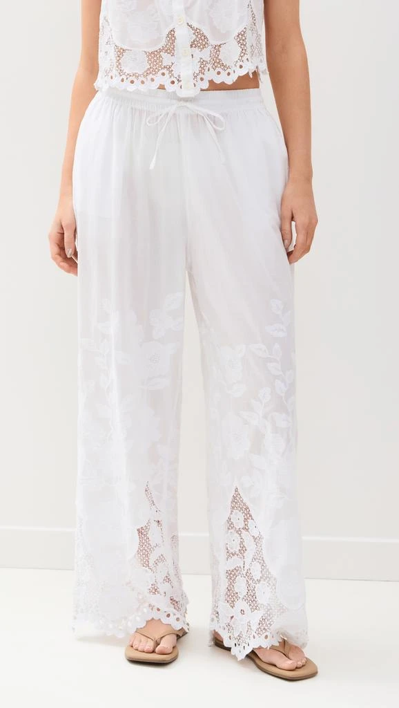 Vitamin A Flora Broderie Pants 6