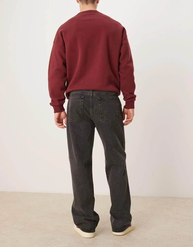 Abercrombie & Fitch Abercrombie & Fitch baggy jeans in washed black 2