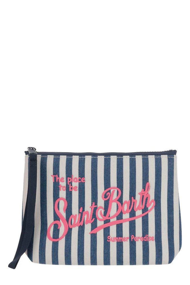 Mc2 Saint Barth Pochette Aline In Cotone Increspato A Righe ALI0049/00361L main image 1