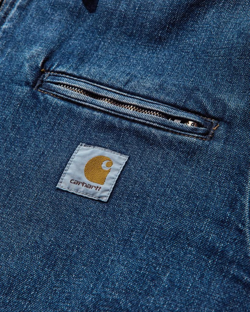 Carhartt WIP Men's OG Detroit Jacket Blue (Dark Used Wash) 3