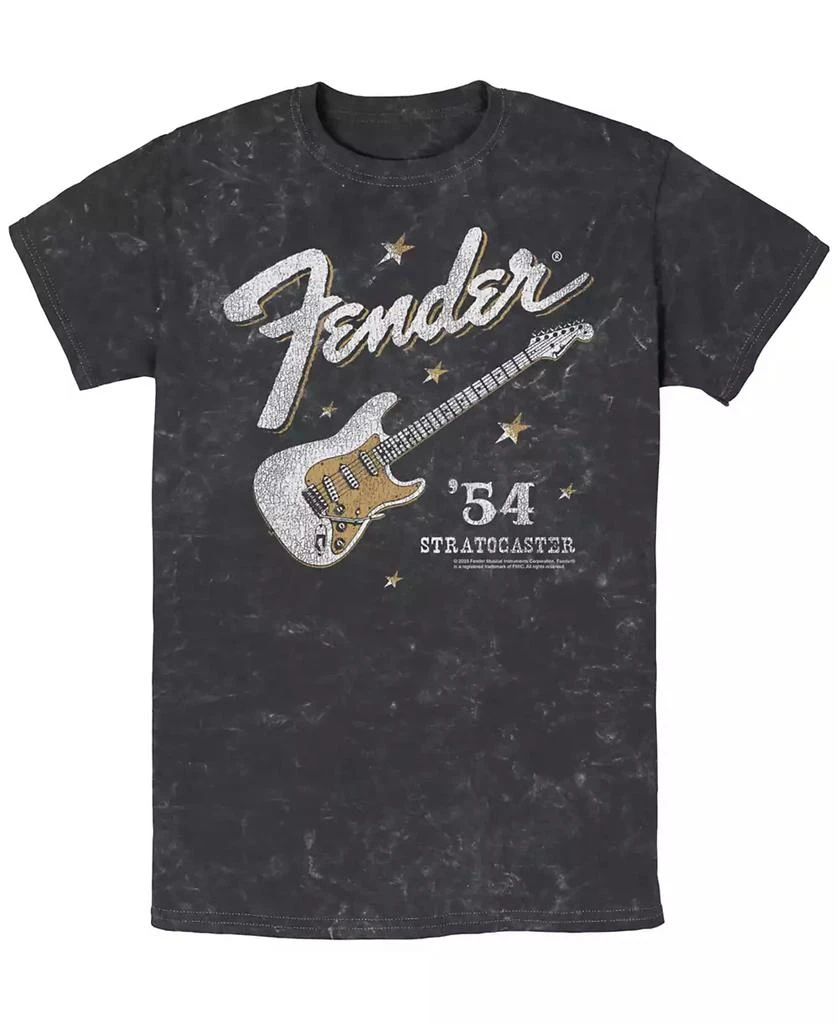 FIFTH SUN Men
s Fender Western Stratocaster Short Sleeve Mineral Wash T-shirt 1