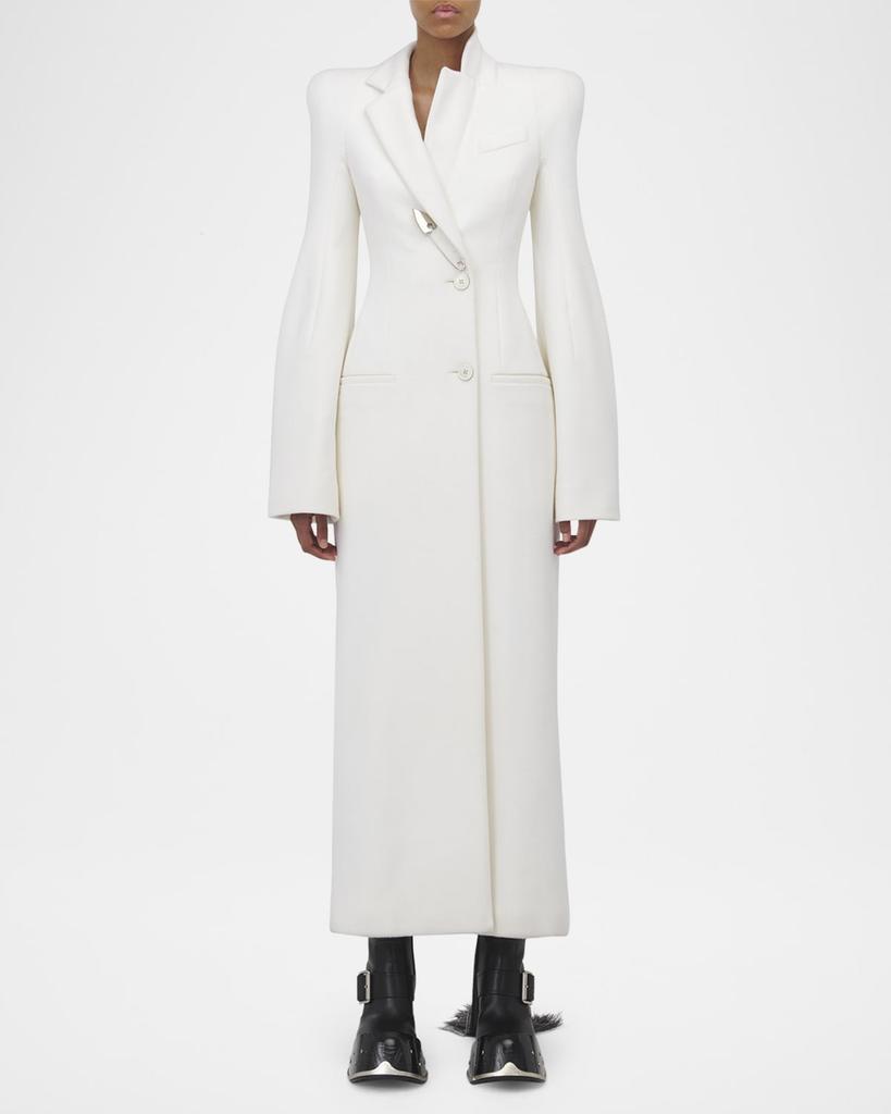 Alexander McQueen Sculpted Single-Breasted Coat