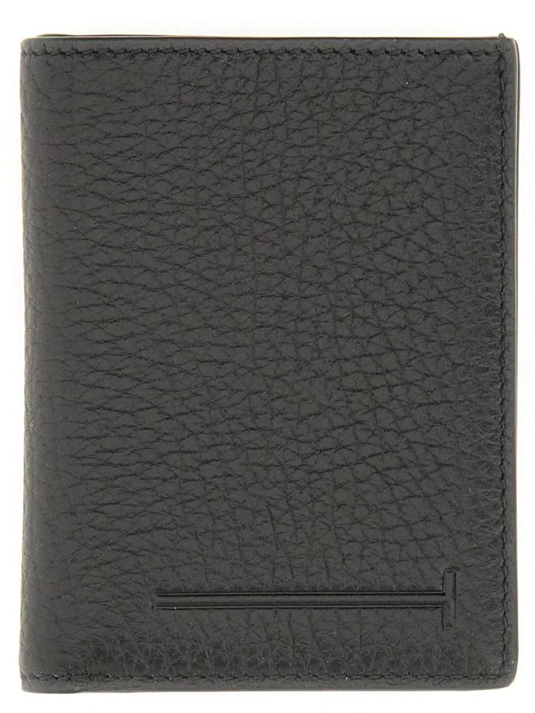 Tom Ford Tom Ford Leather "T" Wallet 1