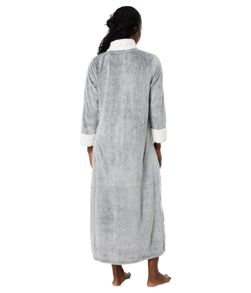 Natori Frosted Cashmere Fleece Zip Robe 2