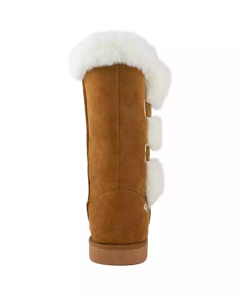 Juicy Couture Women's Koded Faux Fur Winter Boots 3