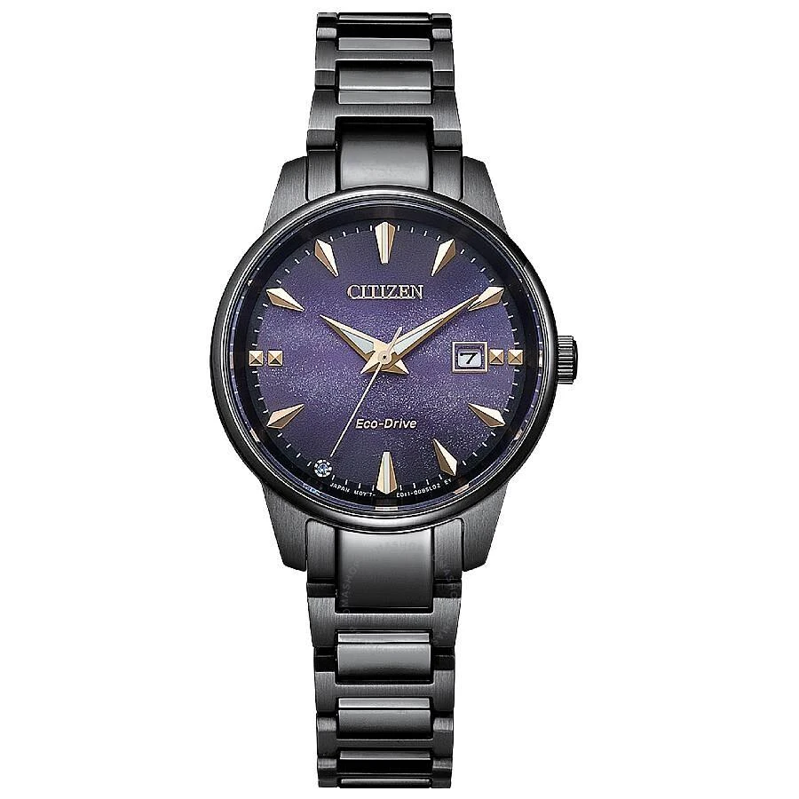 Citizen Citizen Eco-Drive Purple Dial Ladies Watch EW2595-81X 1