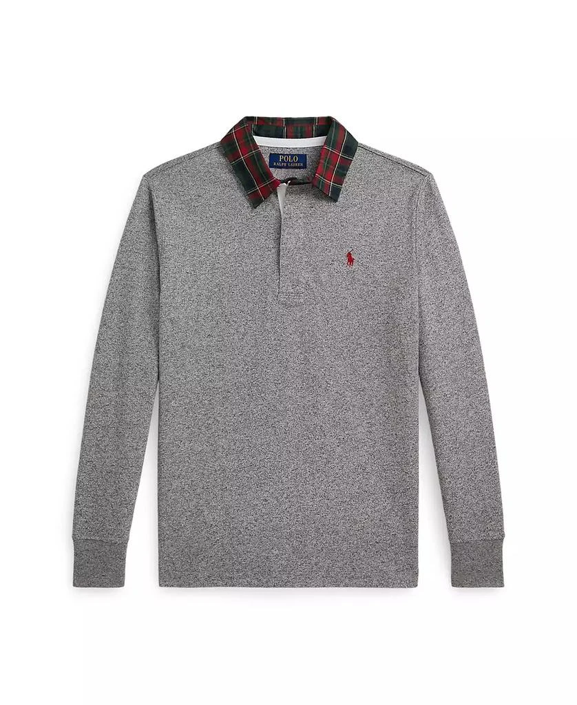 Ralph Lauren Boys
 8-20 Plaid-Collar Cotton Jersey Rugby Shirt