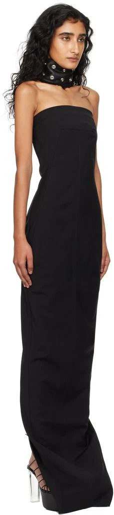 Rick Owens Black Concordians Bustier Maxi Dress 2