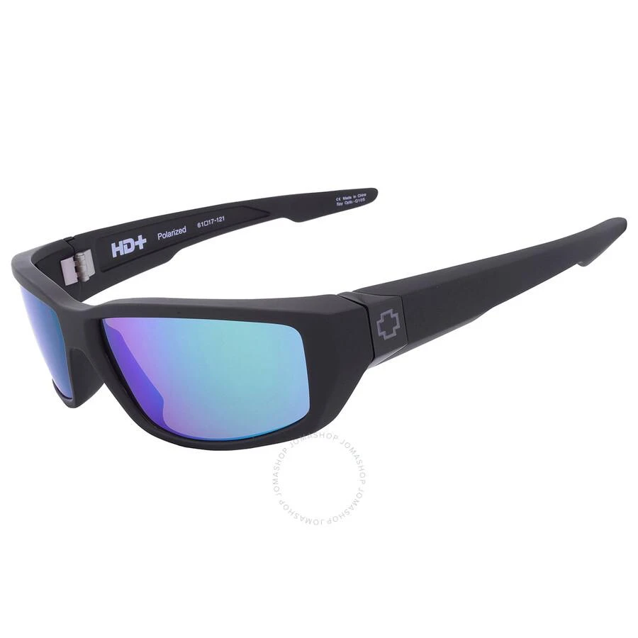 Spy DIRTY MO Happy Bronze Polar with Green Spectra Mirror Wrap Men's Sunglasses 6700000000094 3