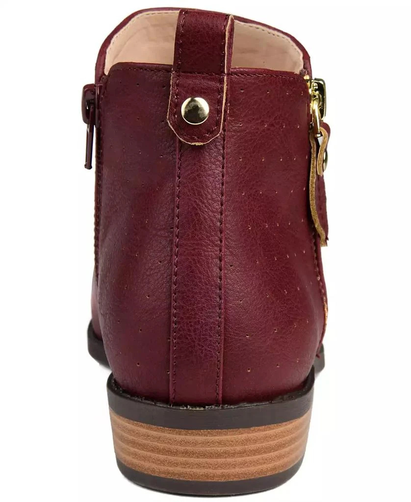Journee Collection Women's Ellis Side Zip Ankle Booties 22
