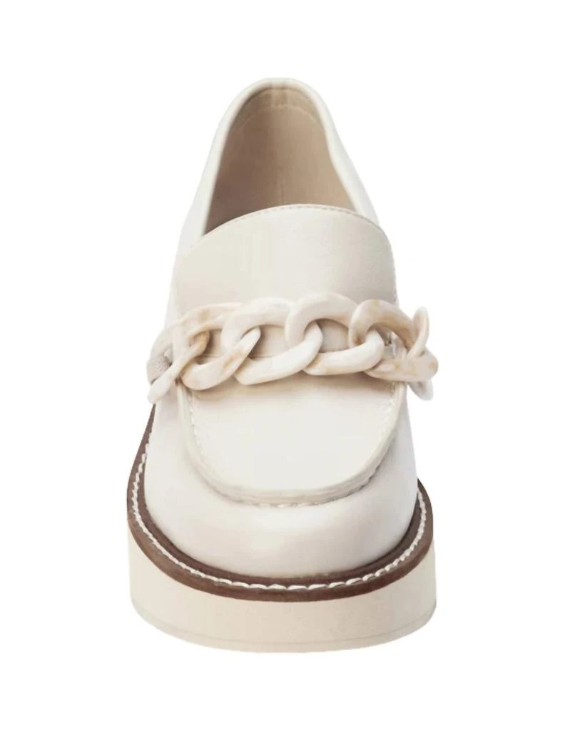 Matisse Louie Platform Loafer In Bone 5