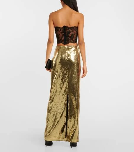 Dolce & Gabbana Sequined maxi skirt 3