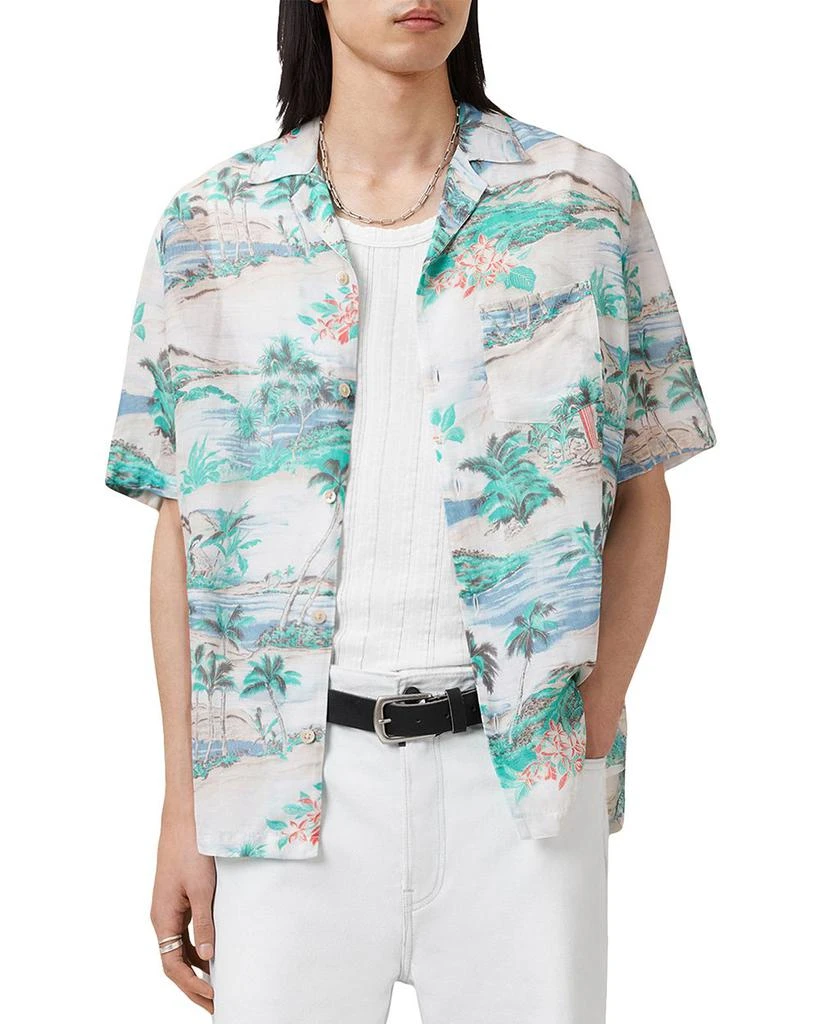 ALL SAINTS Biarritz Short Sleeve Shirt 3