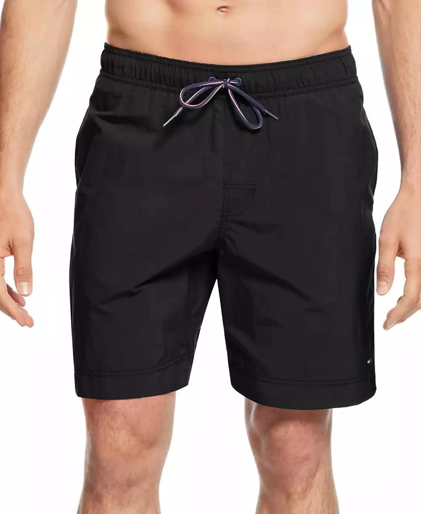 Tommy Hilfiger Men's Big & Tall 9.5" Solid Swim Trunks 1