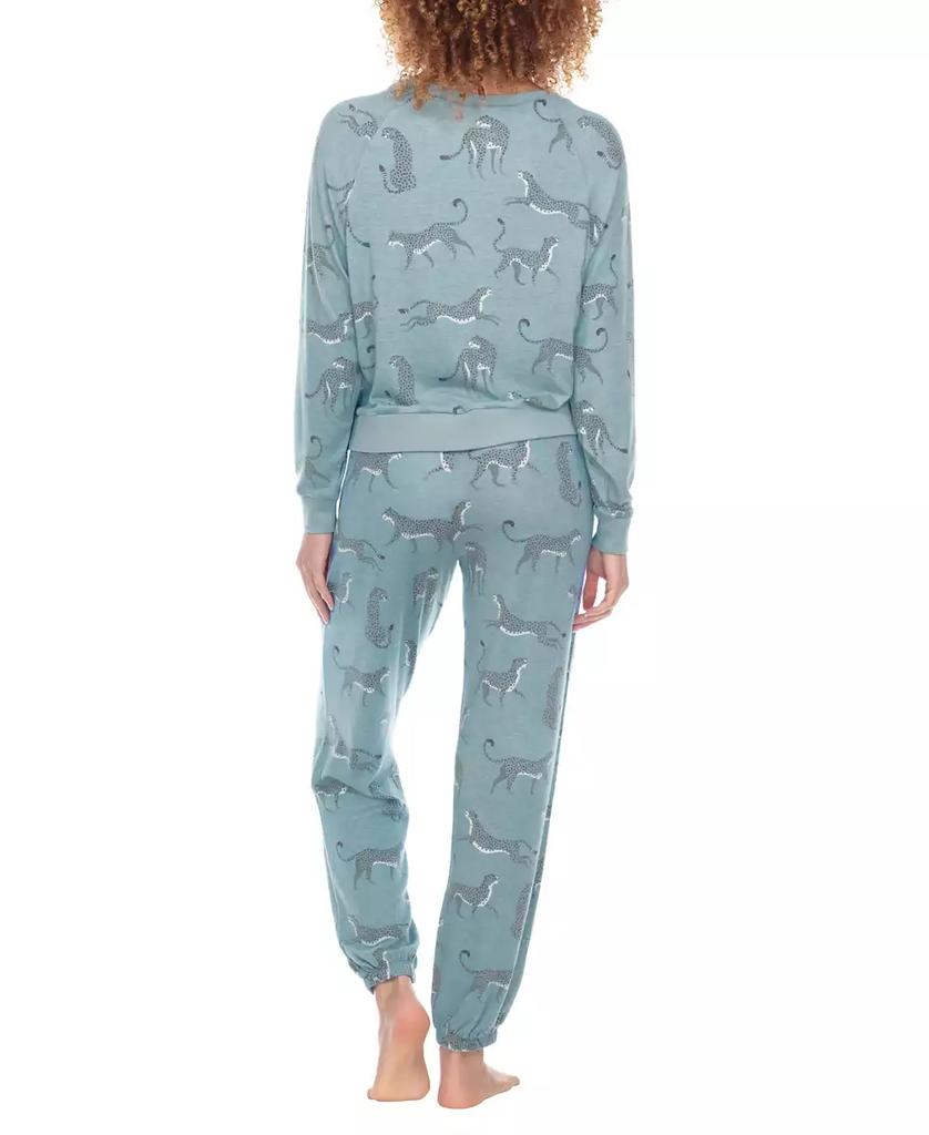 Honeydew Intimates Women's Printed Brushed Jersey Lounge Set