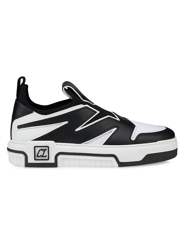 Christian Louboutin Astroflash Leather Low Top Sneakers  display picture 1